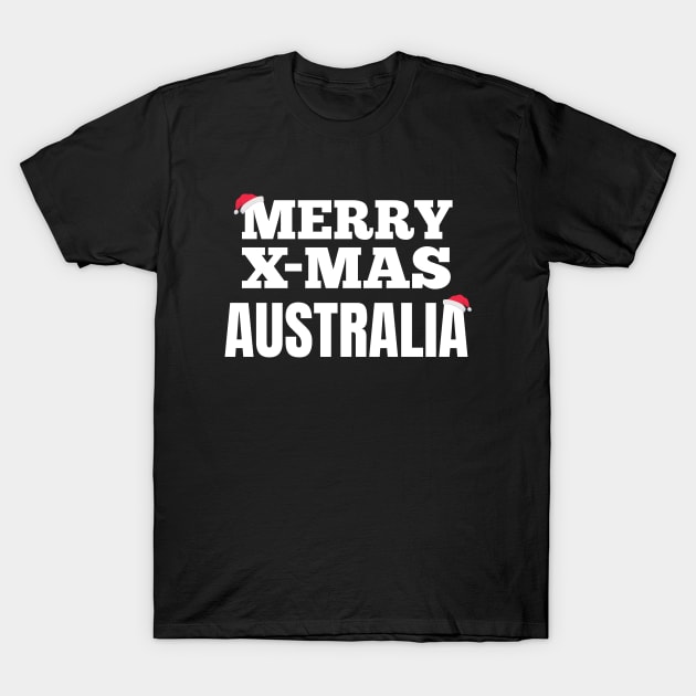 Merry X-Mas Australia T-Shirt by all the places